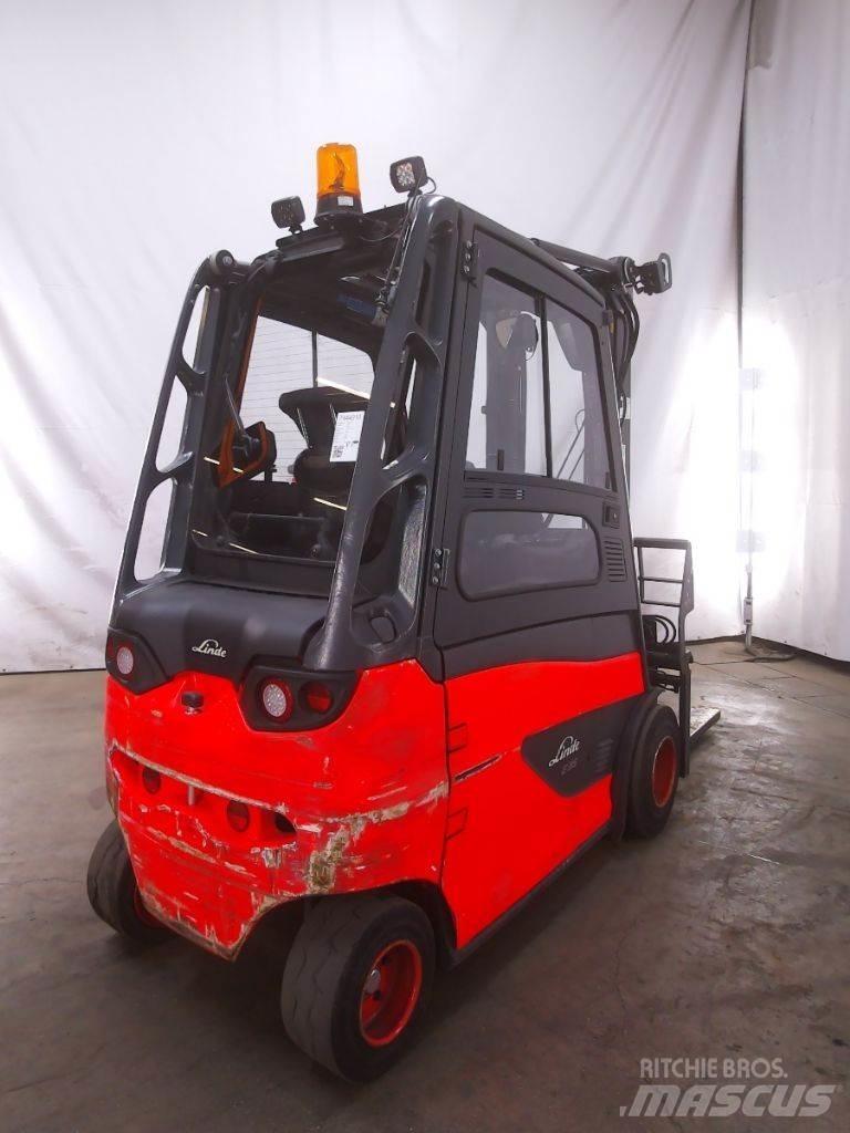 Linde E35HL-01 전동 지게차
