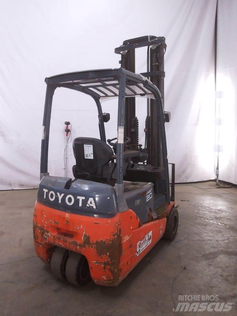 Toyota 8FBET20 전동 지게차