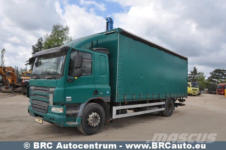 DAF CF 75.310 커튼사이더 트럭
