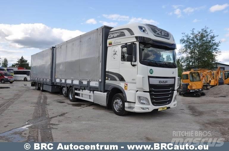 DAF XF 460 FAR 가축 운반용 트럭