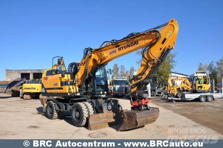 Hyundai HW160  휠 굴삭기