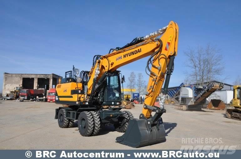 Hyundai HW180  휠 굴삭기