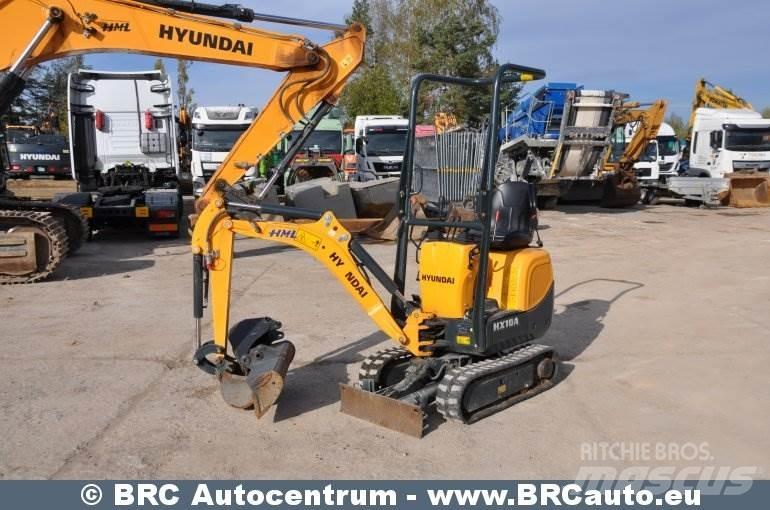Hyundai HX10A 소형 굴삭기 7톤 미만