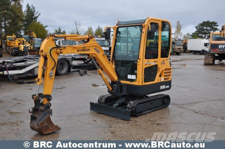 Hyundai R18-9AK 소형 굴삭기 7톤 미만