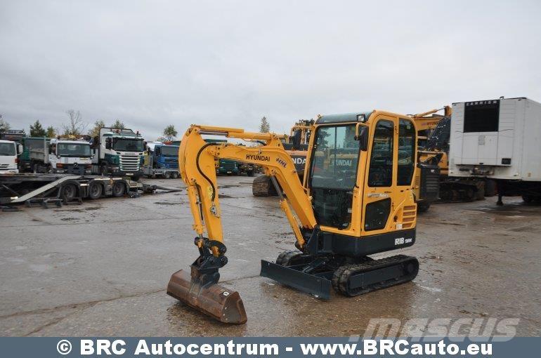 Hyundai R18-9AK 소형 굴삭기 7톤 미만