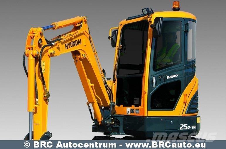 Hyundai R25Z-9AK 소형 굴삭기 7톤 미만