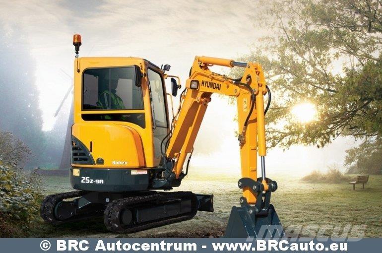 Hyundai R25Z-9AK 소형 굴삭기 7톤 미만