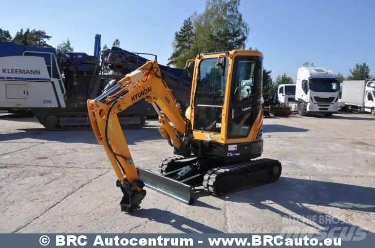 Hyundai R25Z-9AK 소형 굴삭기 7톤 미만