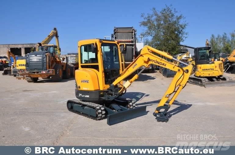 Hyundai R25Z-9AK 소형 굴삭기 7톤 미만