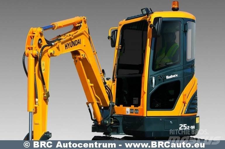 Hyundai R25Z-9AK 소형 굴삭기 7톤 미만