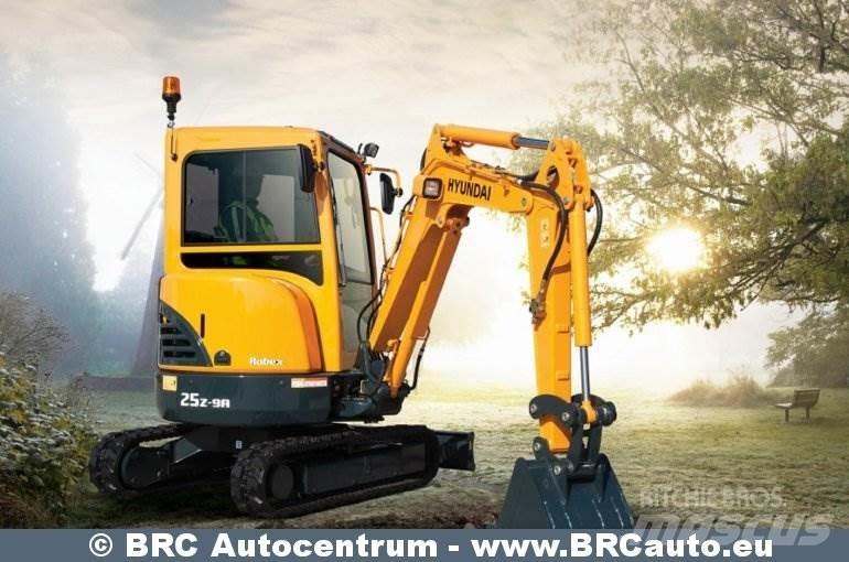 Hyundai R25Z-9AK 소형 굴삭기 7톤 미만
