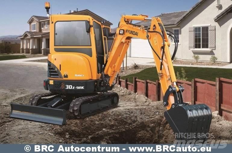 Hyundai R30Z-9AK 소형 굴삭기 7톤 미만