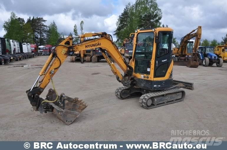 Hyundai R30Z-9AK 소형 굴삭기 7톤 미만