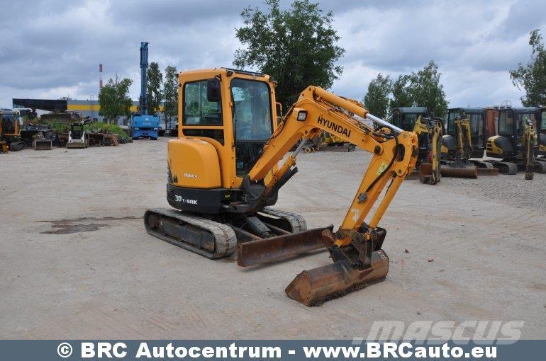Hyundai R30Z-9AK 소형 굴삭기 7톤 미만