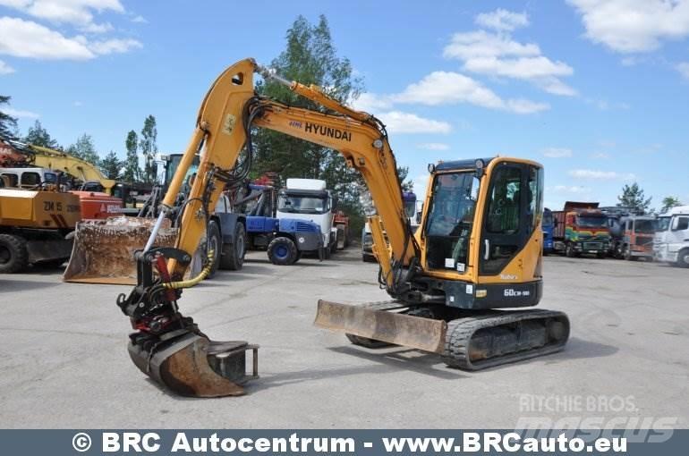 Hyundai R60CR-9A 소형 굴삭기 7톤 미만