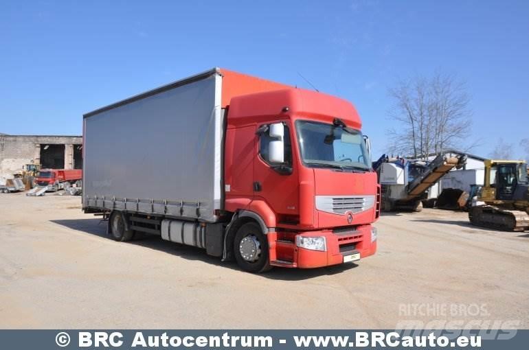Renault 440.19 커튼사이더 트럭