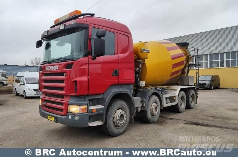 Scania R 480 콘크리트 믹서트럭