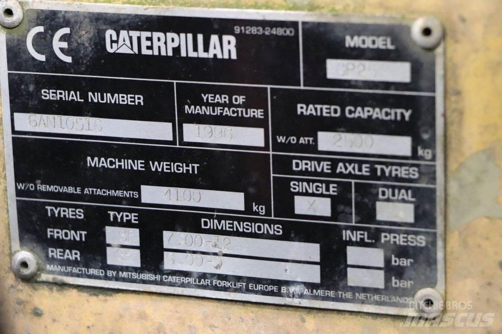 CAT GP25 LPG 지게차