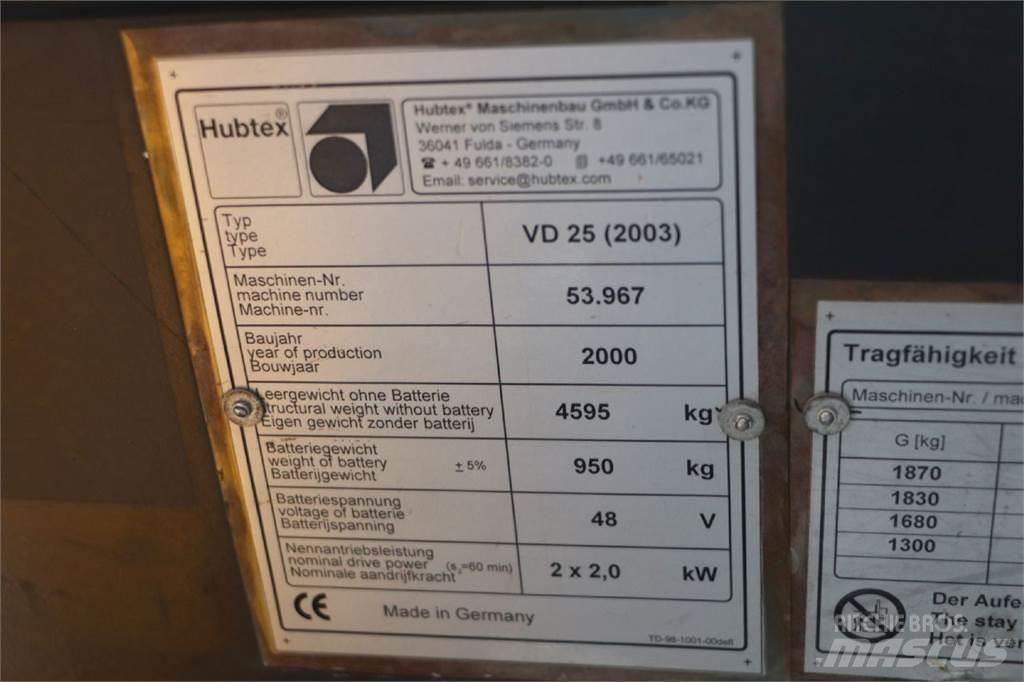 Hubtex VD 25 사이드로더