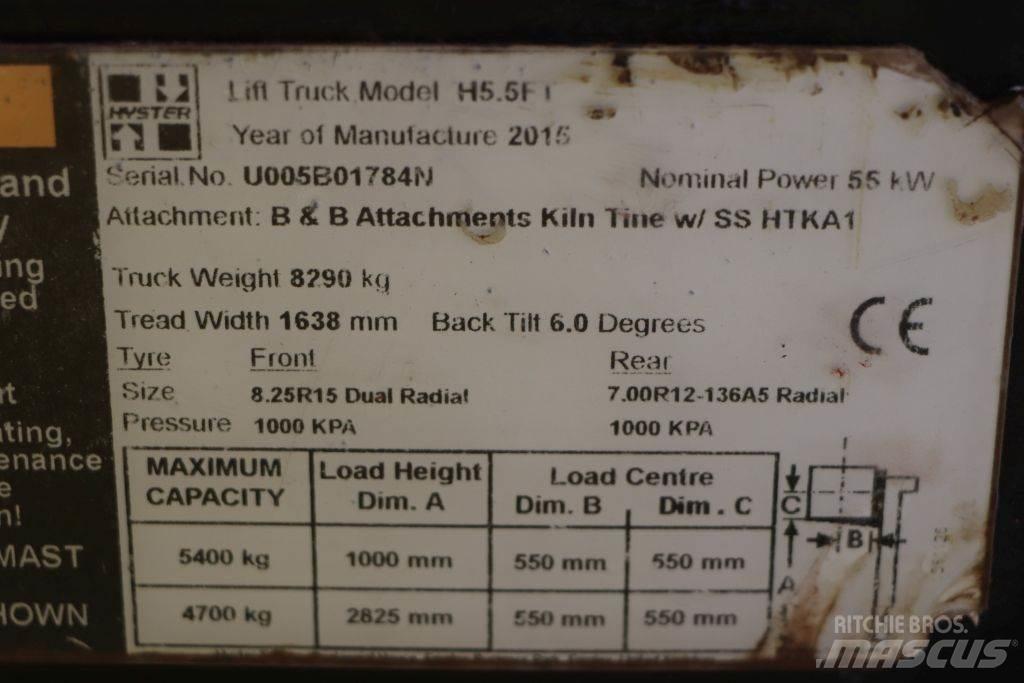 Hyster H5.5FT 디젤 지게차