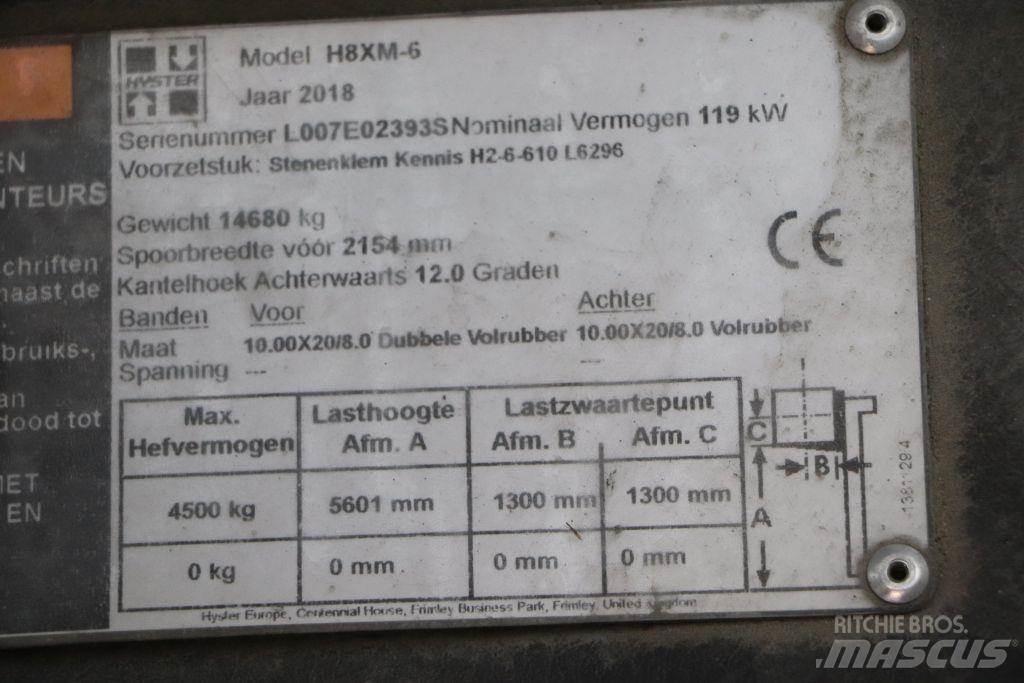 Hyster H8XM-6 디젤 지게차