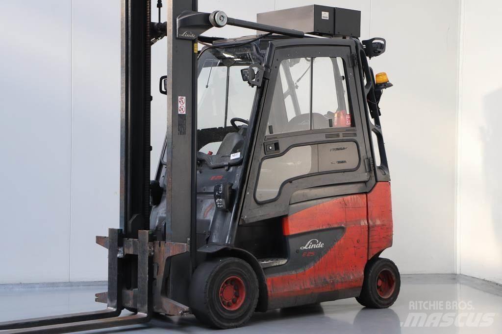 Linde E25H-01/600 전동 지게차