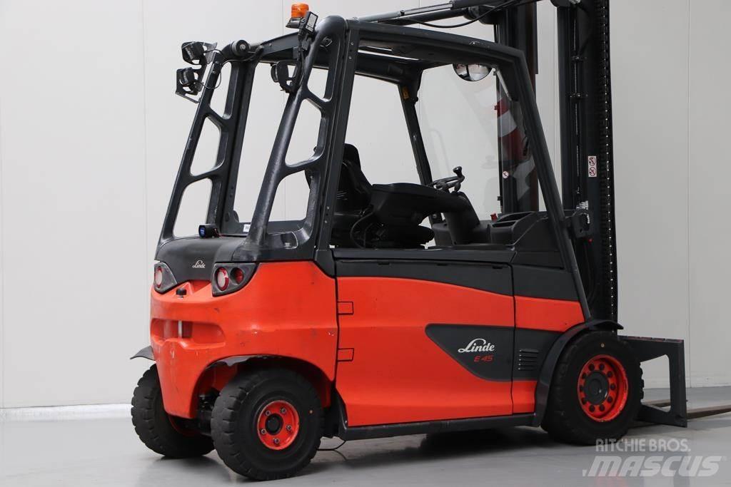 Linde E45HL-01/600 전동 지게차