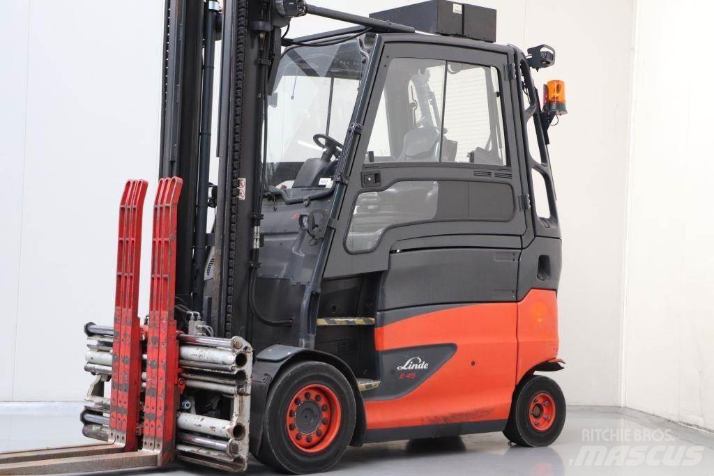 Linde E45HL-01/600 전동 지게차