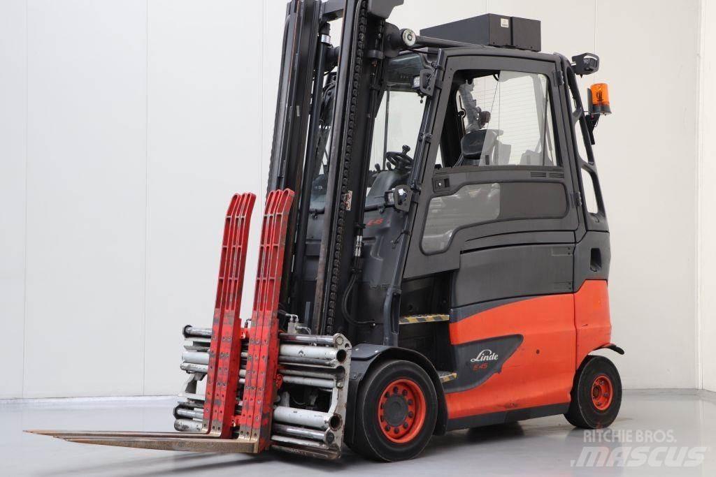 Linde E45HL-01/600 전동 지게차
