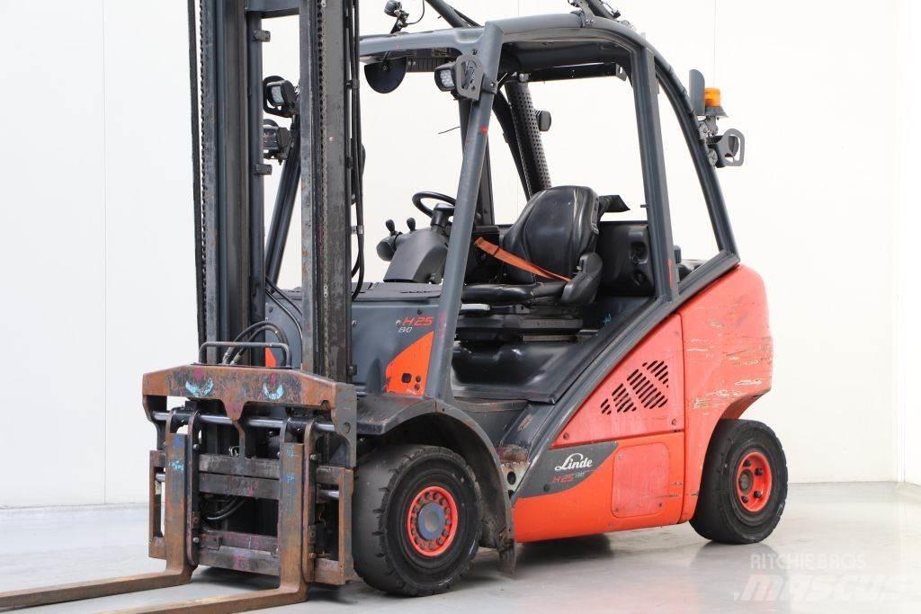 Linde H25D-02 디젤 지게차