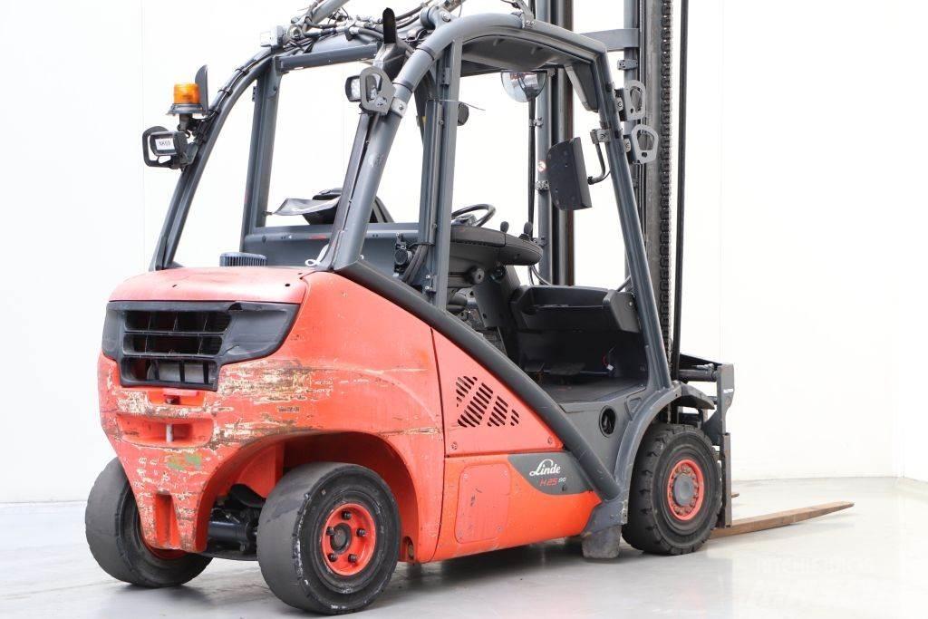 Linde H25D-02 디젤 지게차
