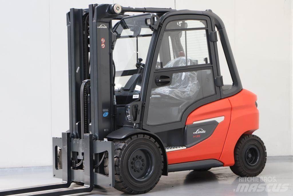 Linde H35D-01 디젤 지게차