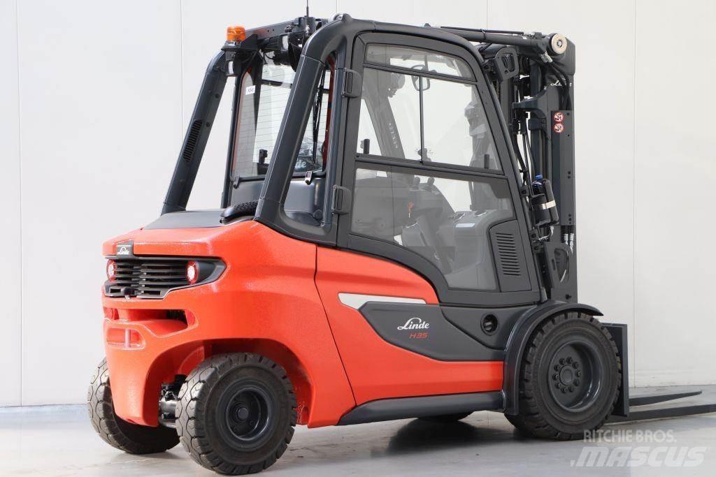 Linde H35D-01 디젤 지게차