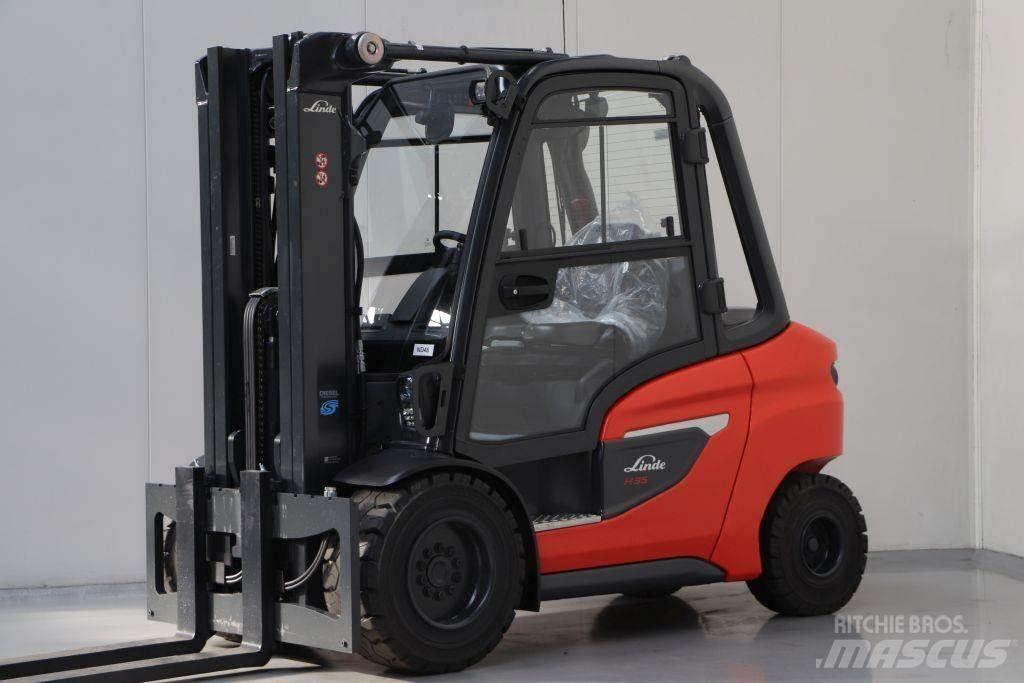 Linde H35D-01 디젤 지게차