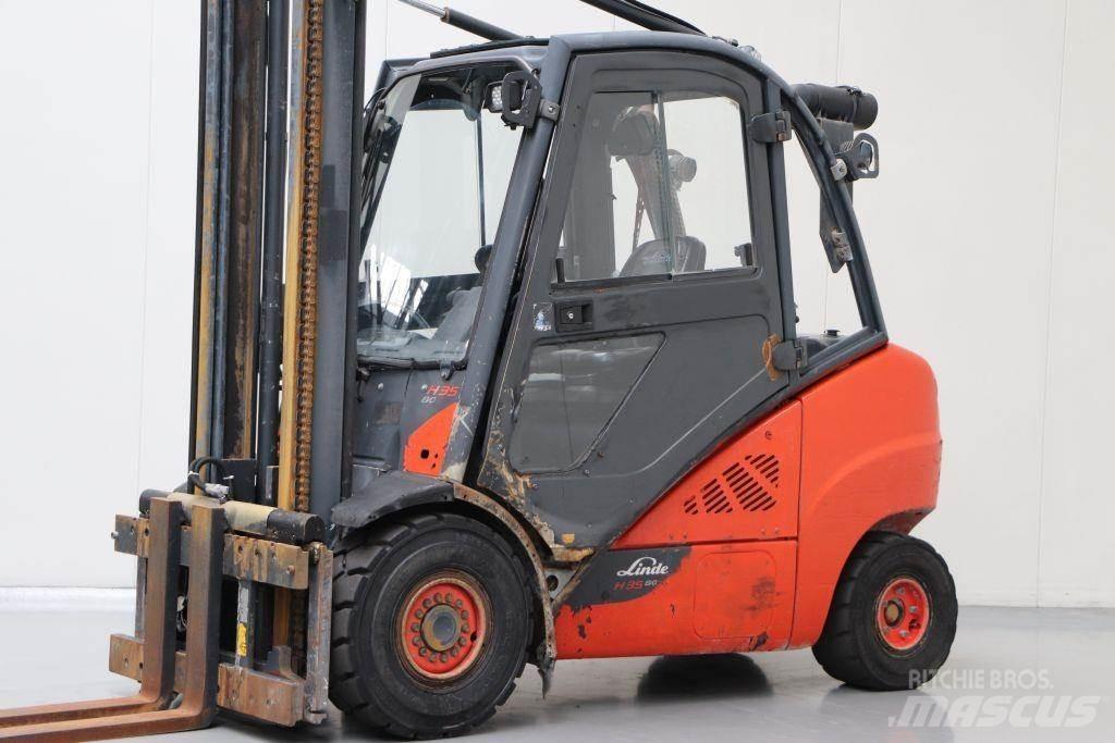 Linde H35D-02 디젤 지게차