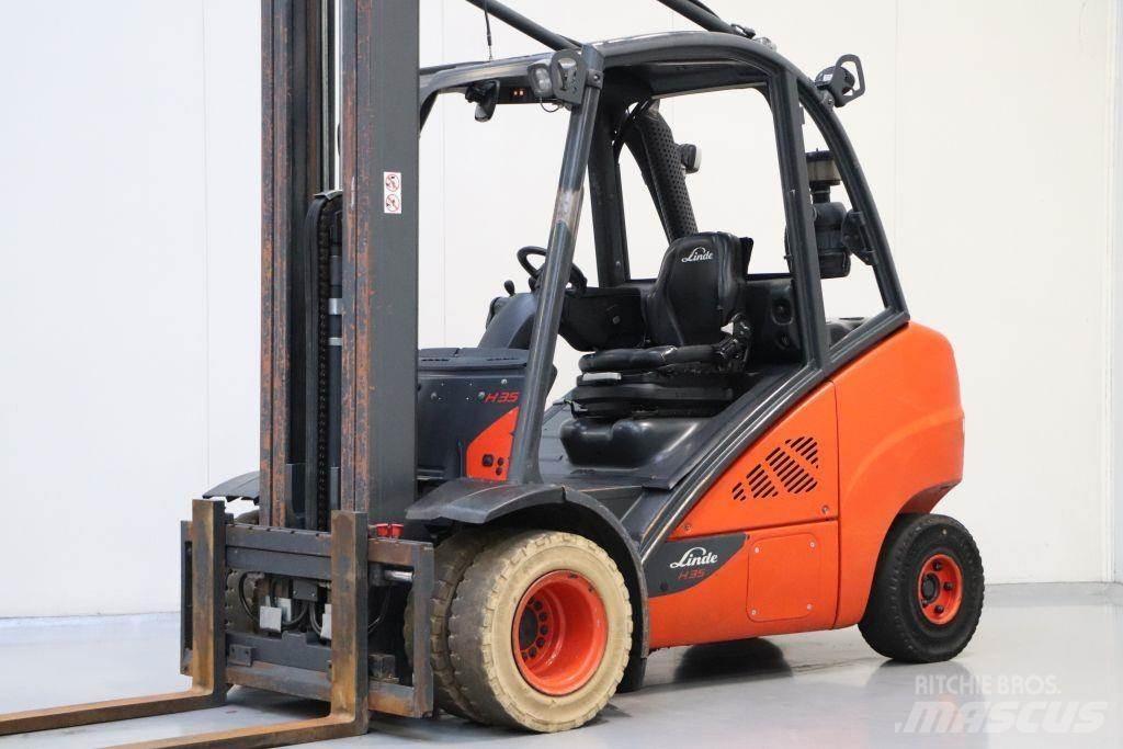 Linde H35D-02 디젤 지게차