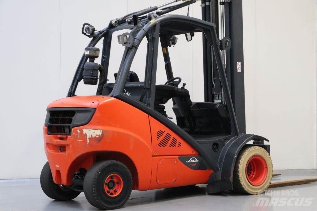 Linde H35D-02 디젤 지게차