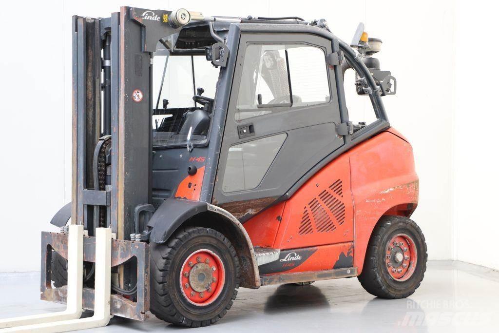 Linde H45D-01 디젤 지게차
