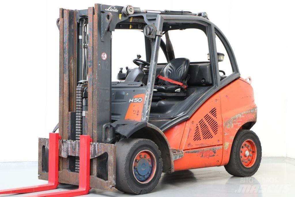 Linde H50D 디젤 지게차