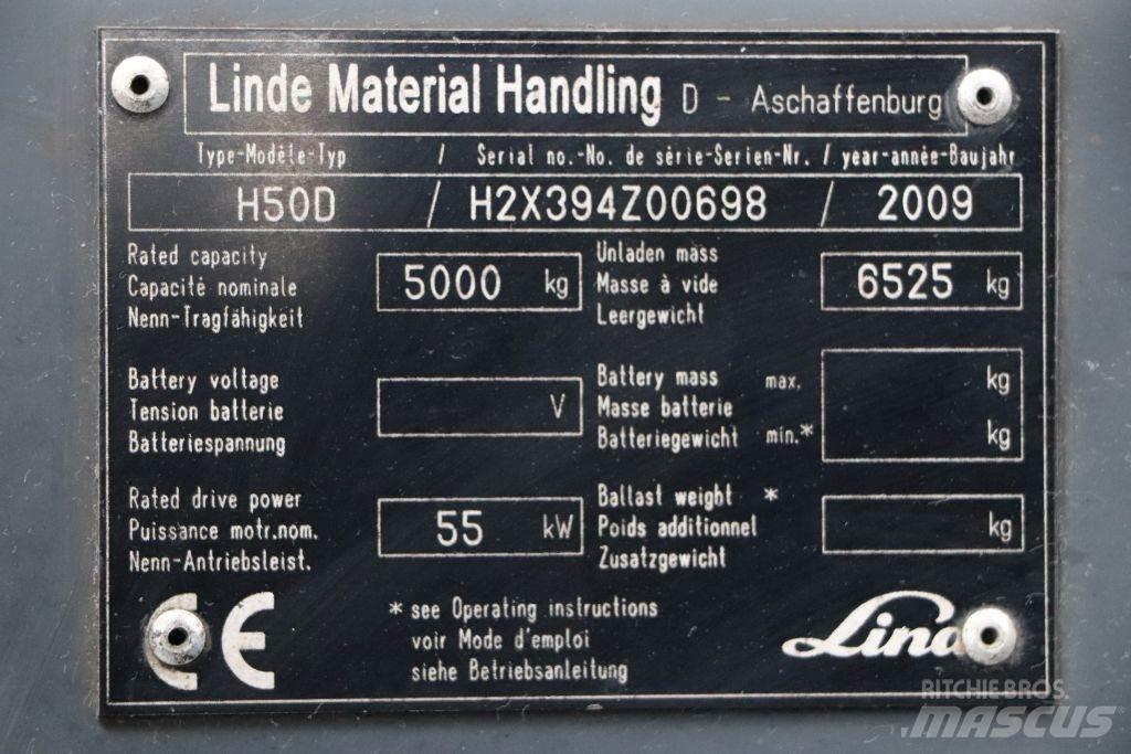 Linde H50D 디젤 지게차