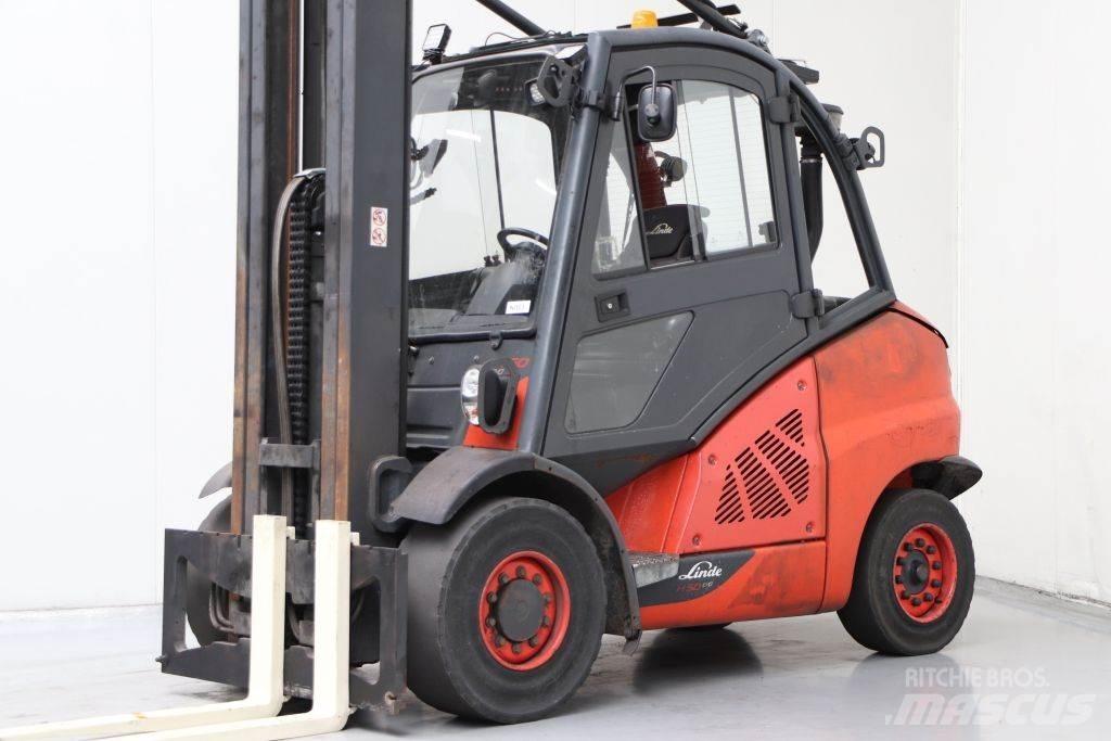 Linde H50D-02 디젤 지게차