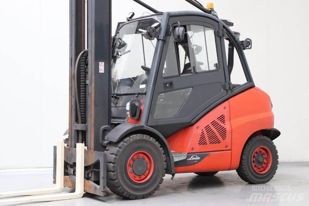 Linde H50D-02 디젤 지게차