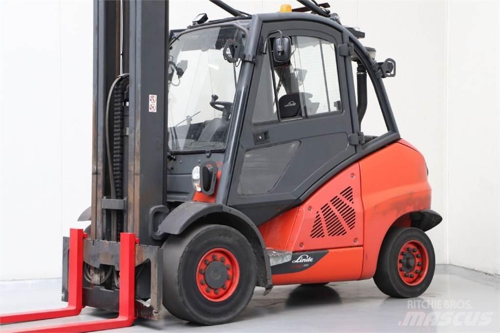 Linde H50D-02 디젤 지게차