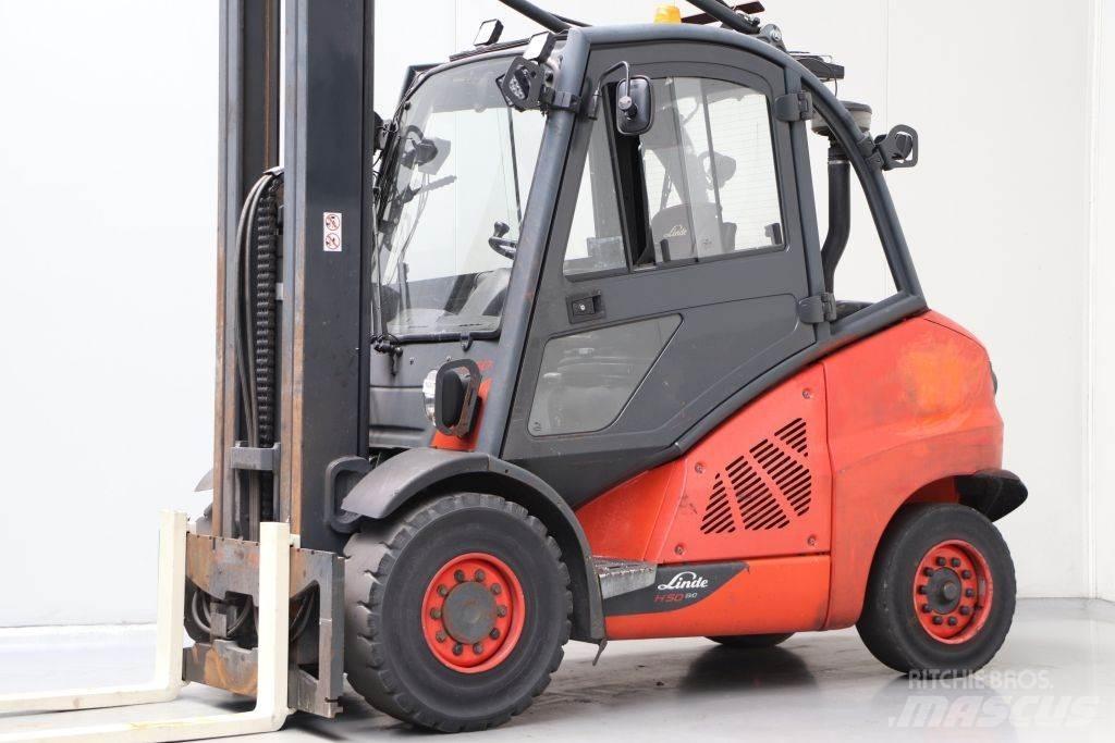 Linde H50D-02 디젤 지게차