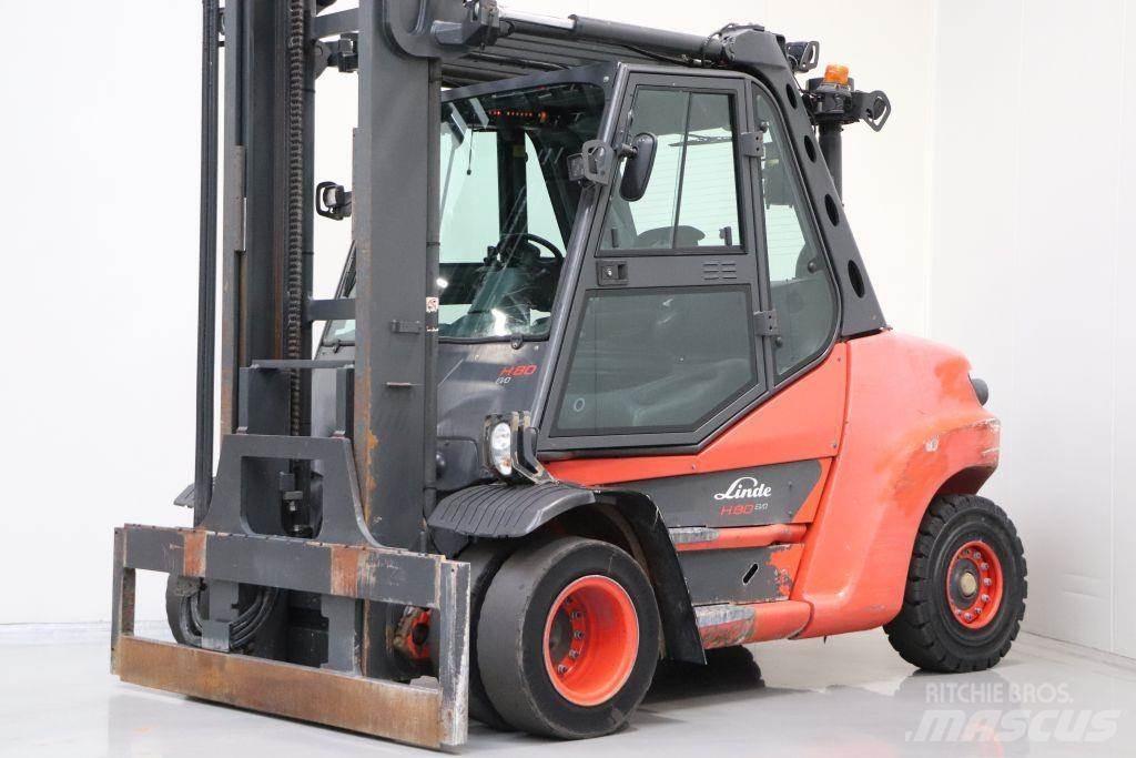 Linde H80D-03/900 디젤 지게차