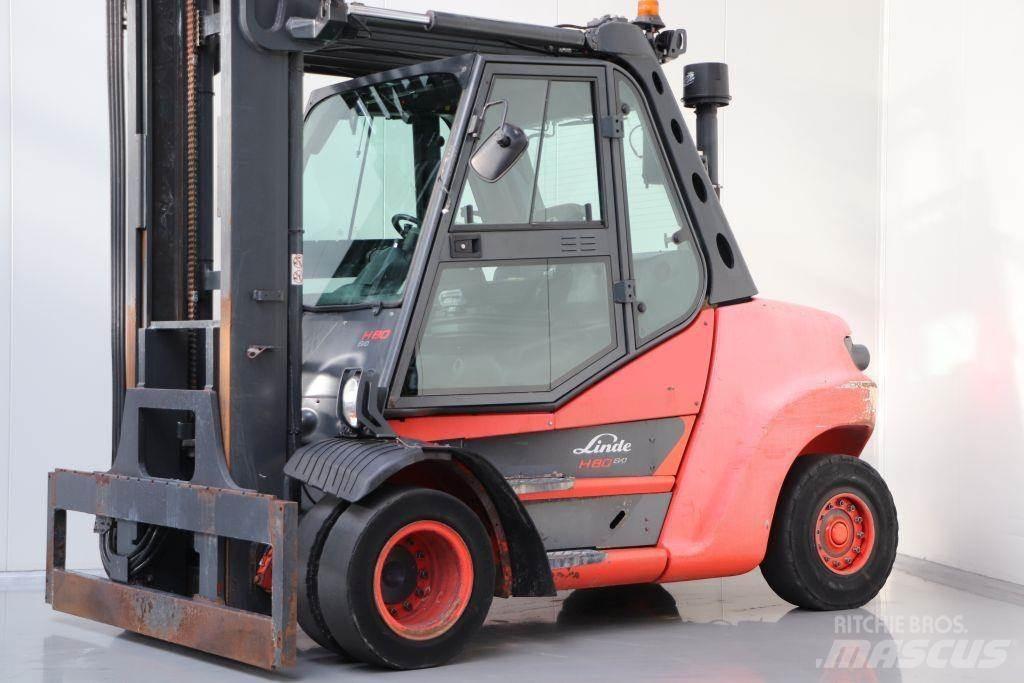 Linde H80D-03/900 디젤 지게차