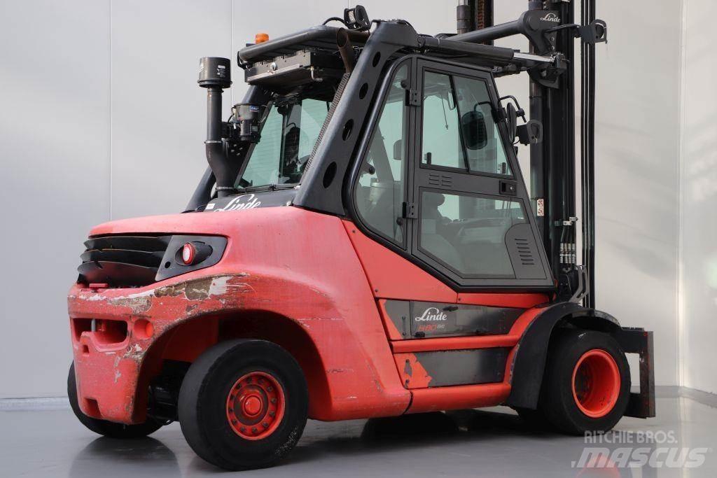 Linde H80D-03/900 디젤 지게차