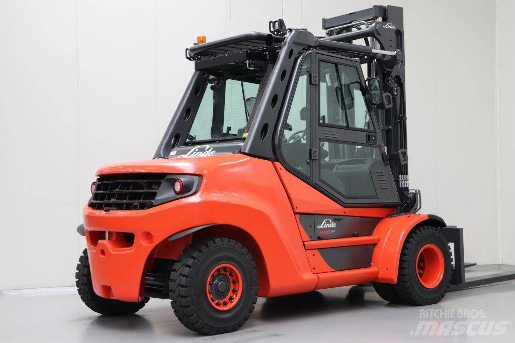 Linde H80D-03/900 디젤 지게차