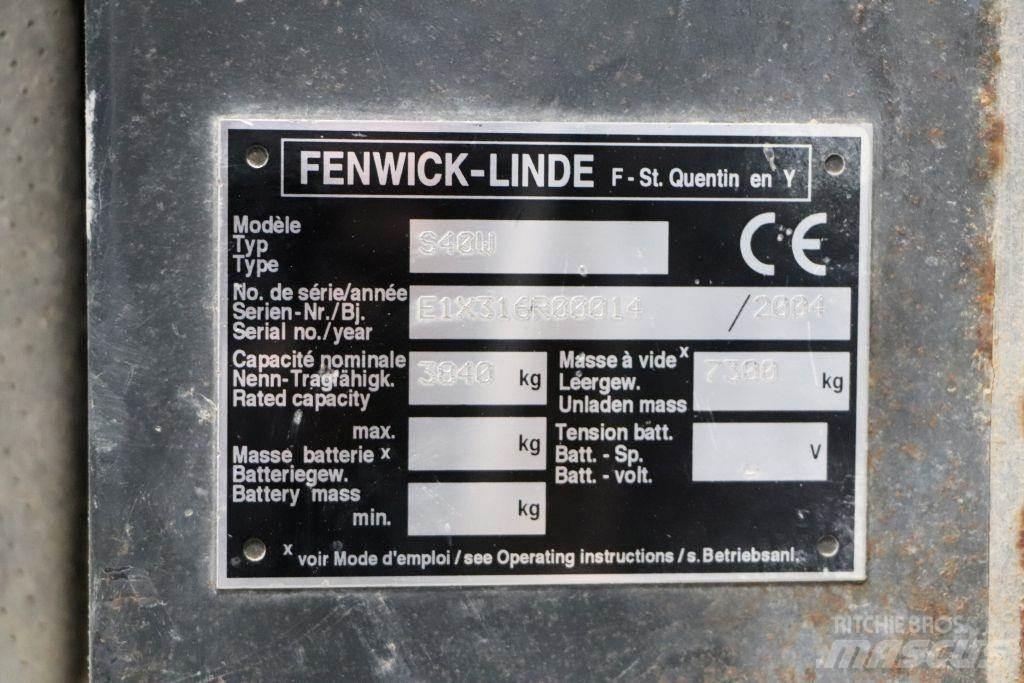 Linde S40W 사이드로더