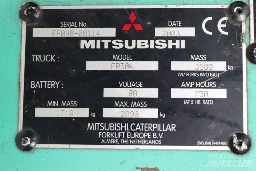 Mitsubishi FB30K 전동 지게차